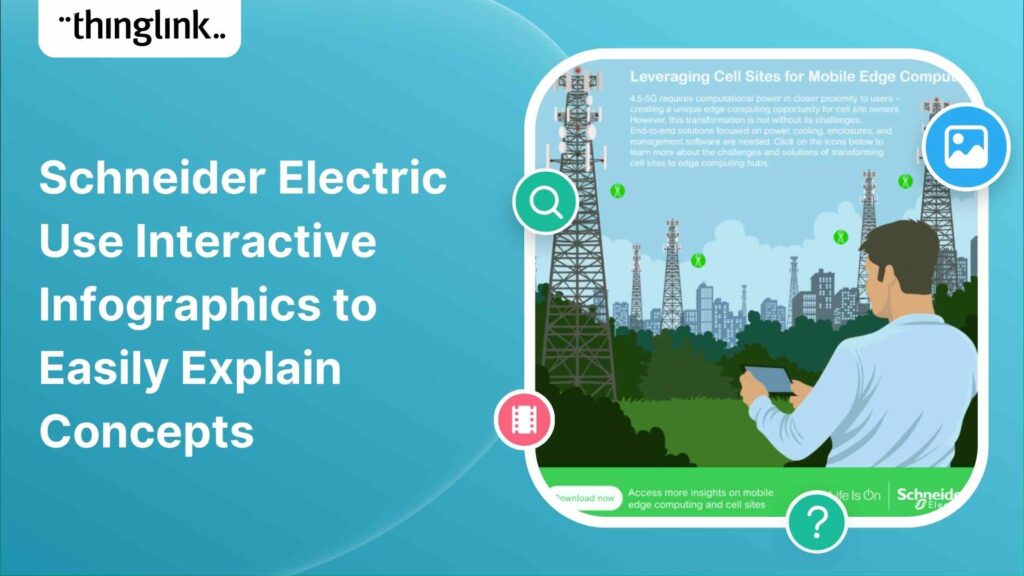 Featured picture of post "Schneider Electric Use Interactive Infographics to Easily Explain Concepts"