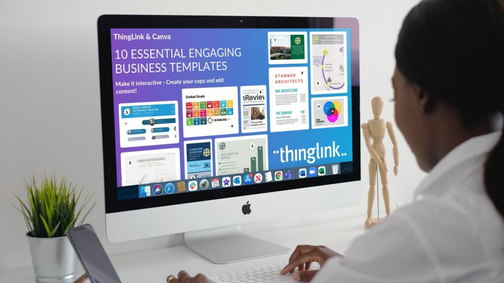 Featured picture of post "10 Business templates for creating interactive content with ThingLink and Canva"