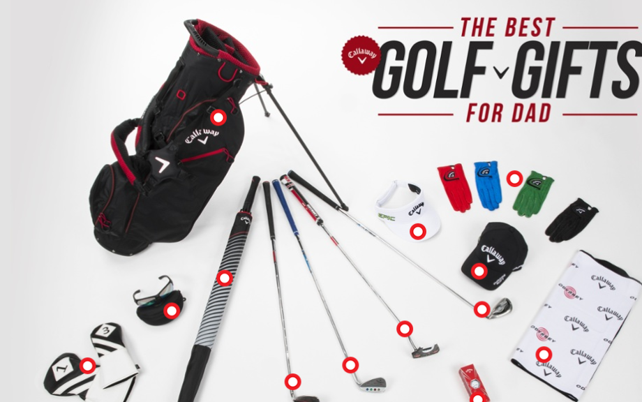 Featured picture of post "Image of the Week: Interactive Father’s Day Gift Guide from Callaway Golf"
