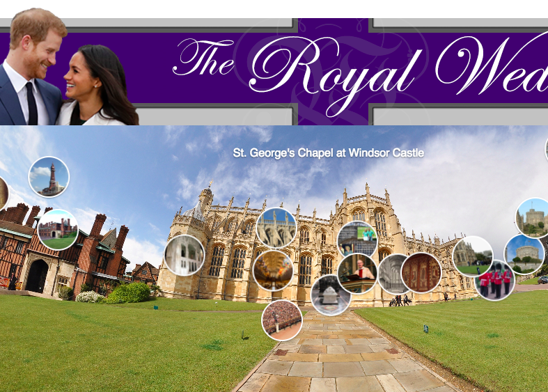 Featured picture of post "Image of the Week: Experience the Royal Wedding with a 360° image from WDIV"