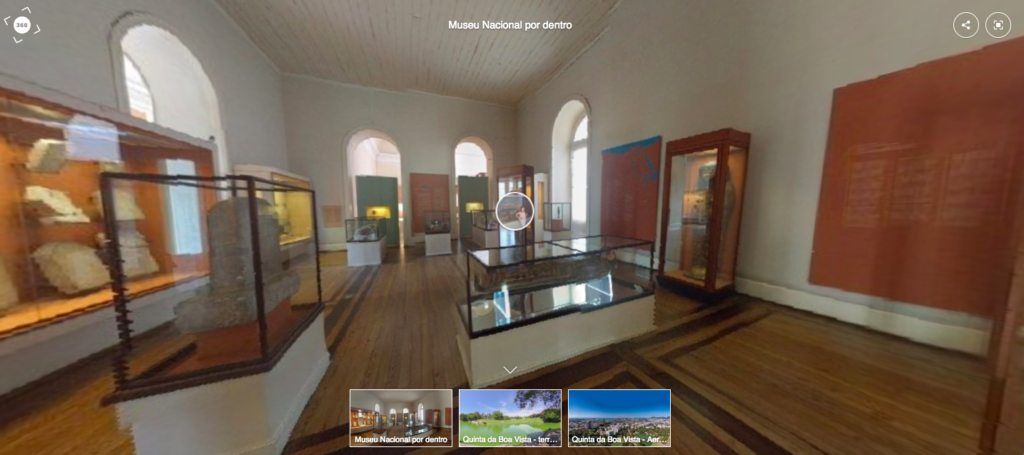 Featured picture of post "Immersive Publishing for Cultural Preservation: Visiting the National Museum of Rio de Janeiro in Memories"