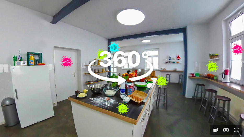 Featured picture of post "ThingLink Feature: Interactive 360° behind-the-scene tour by KiKA"