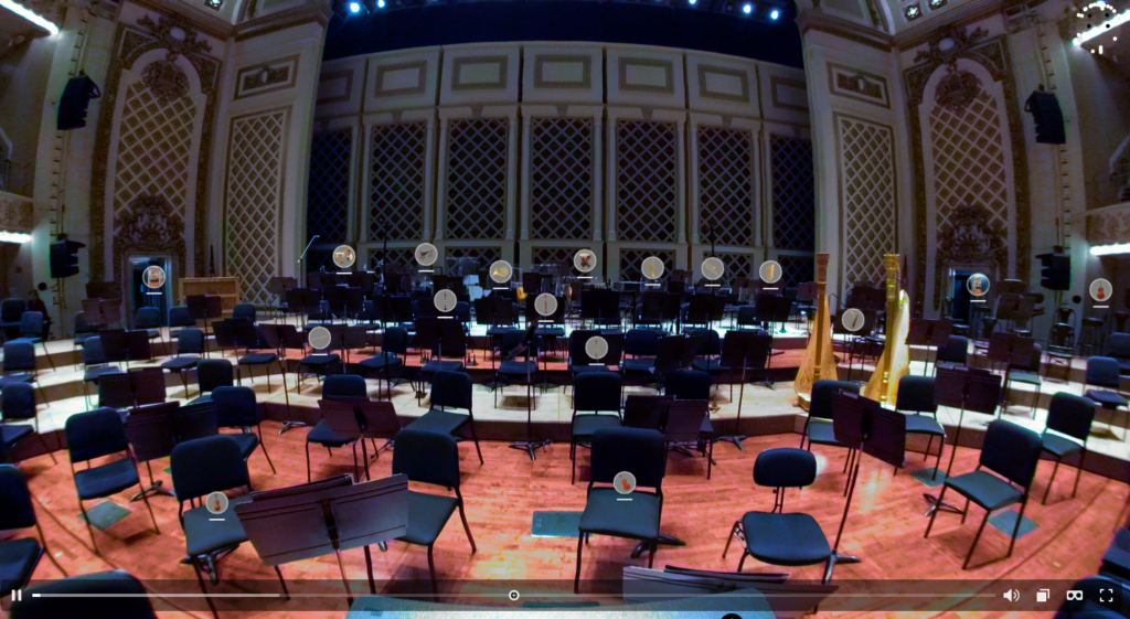 Featured picture of post "ThingLink Feature: Visit the Cincinnati Orchestra with this 360° Tour"