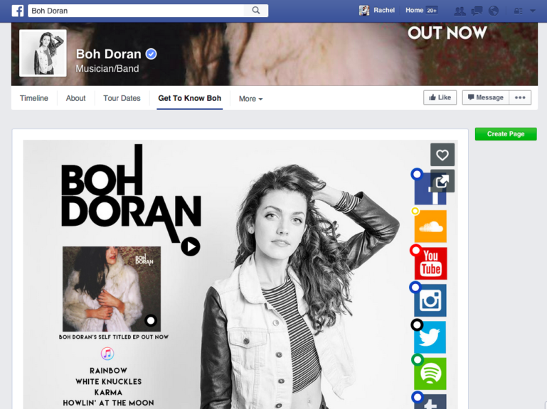 Featured picture of post "Using ThingLink and Facebook Apps to Promote Your Music"