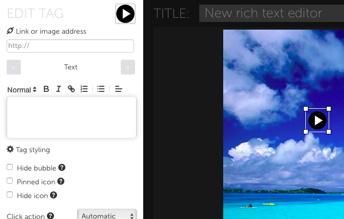 Featured picture of post "New image editor features: Alignment, bullets & hyperlinking text"