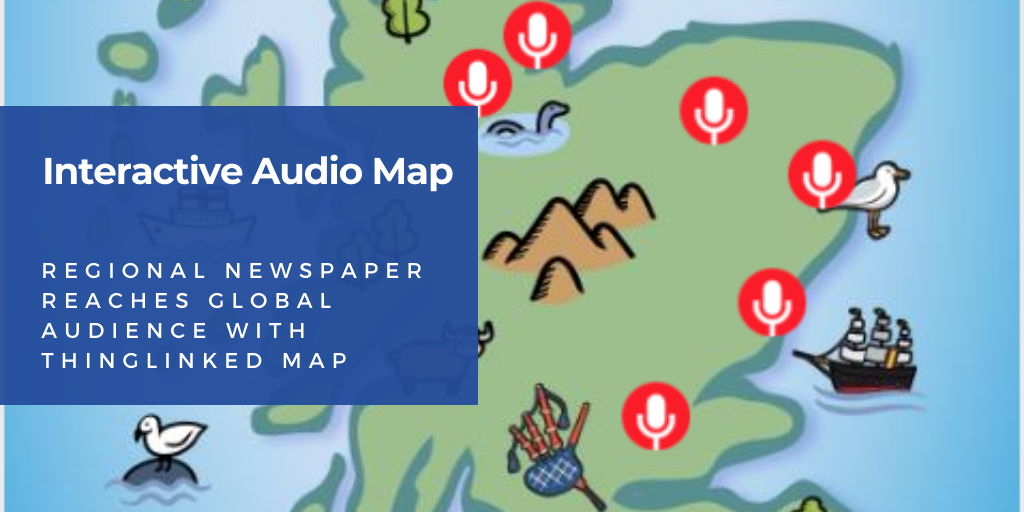 Featured picture of post "A regional newspaper attracts a global audience with an interactive map of Scottish dialects"