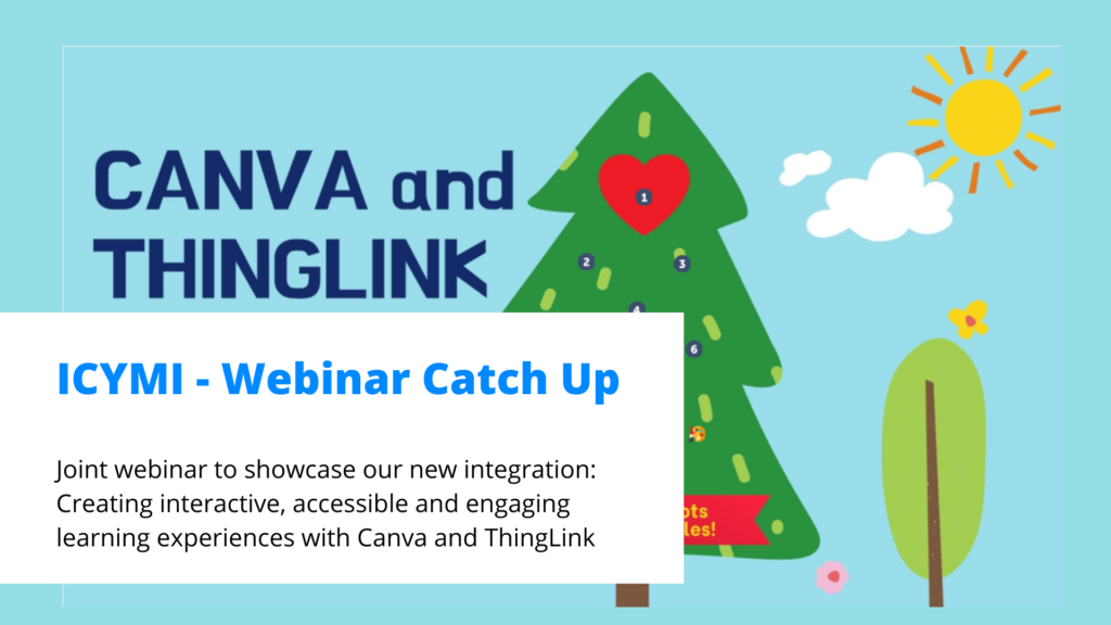 Featured picture of post "Canva and ThingLink Joint Webinar for Educators May 2021"