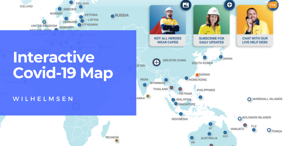 Featured picture of post "ThingLink Spotlight: COVID-19 Global Port Restrictions Map by Wilhelmsen"