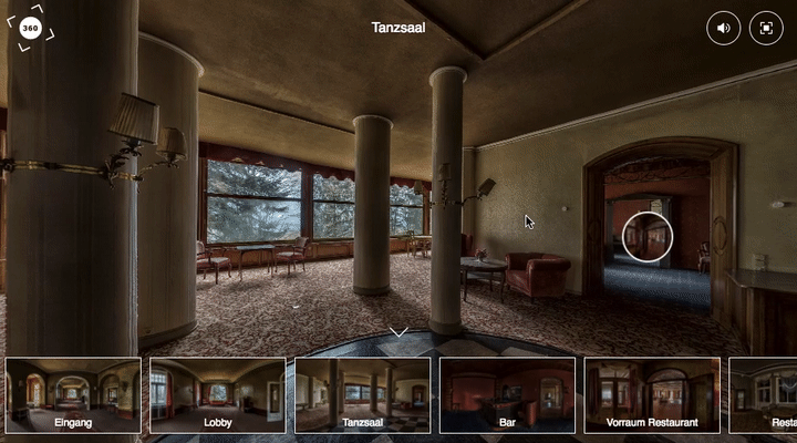 Featured picture of post "Image of the Week: Interactive 360° Haunted Hotel Tour from Schwäbische Zeitung"