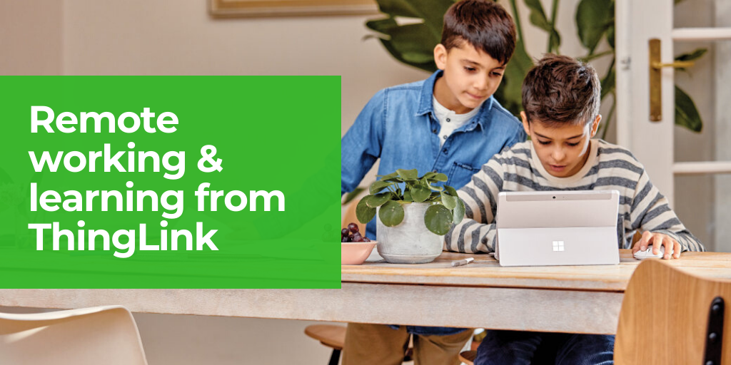 Featured picture of post "Ideas & resources for remote working and learning from ThingLink"
