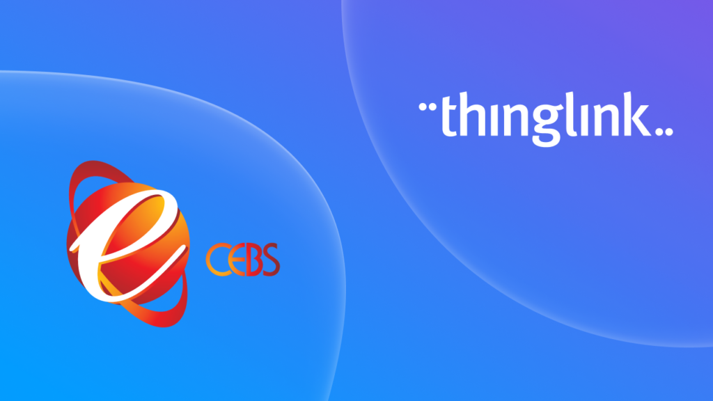 Featured picture of post "CEBS Global Partners with Immersive Learning Platform ThingLink to revolutionize online Yraining"