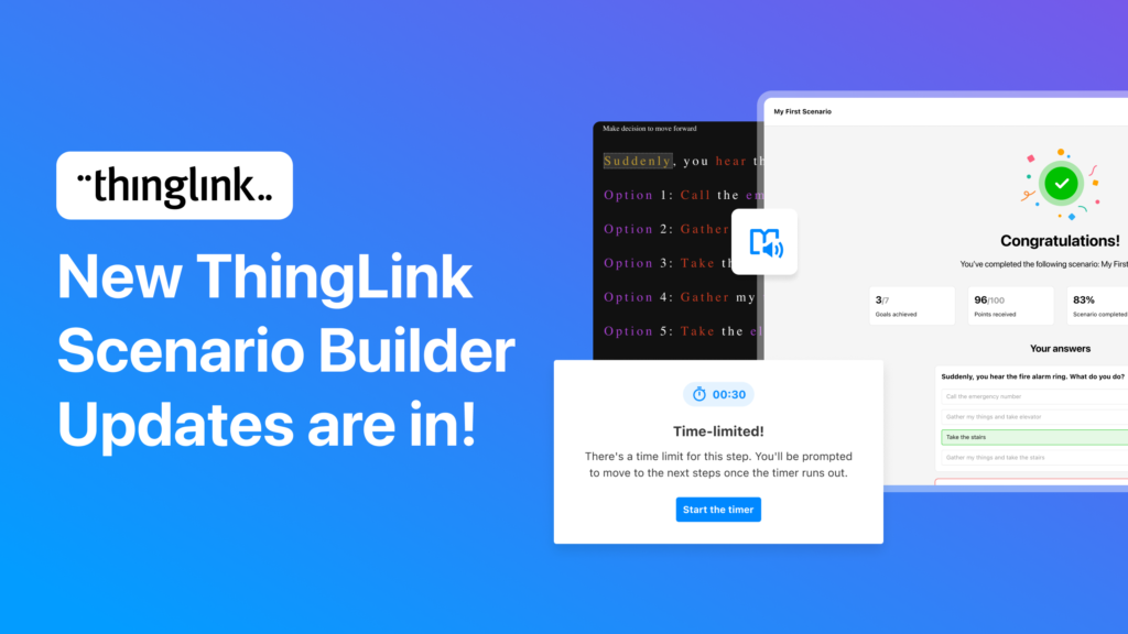 Featured picture of post "New ThingLink Scenario Builder Updates are in!"