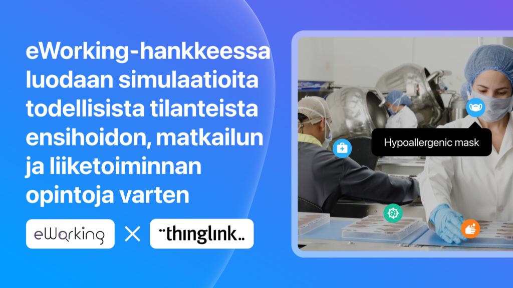 Featured picture of post "eWorking-hankkeessa luodaan simulaatioita todellisista tilanteista ensihoidon, matkailun ja liiketoiminnan opintoja varten"