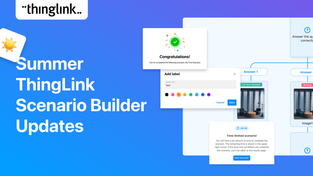 Featured picture of post "ThingLink Announces A New Scenario Builder Product for Next Generation Learning and Development"
