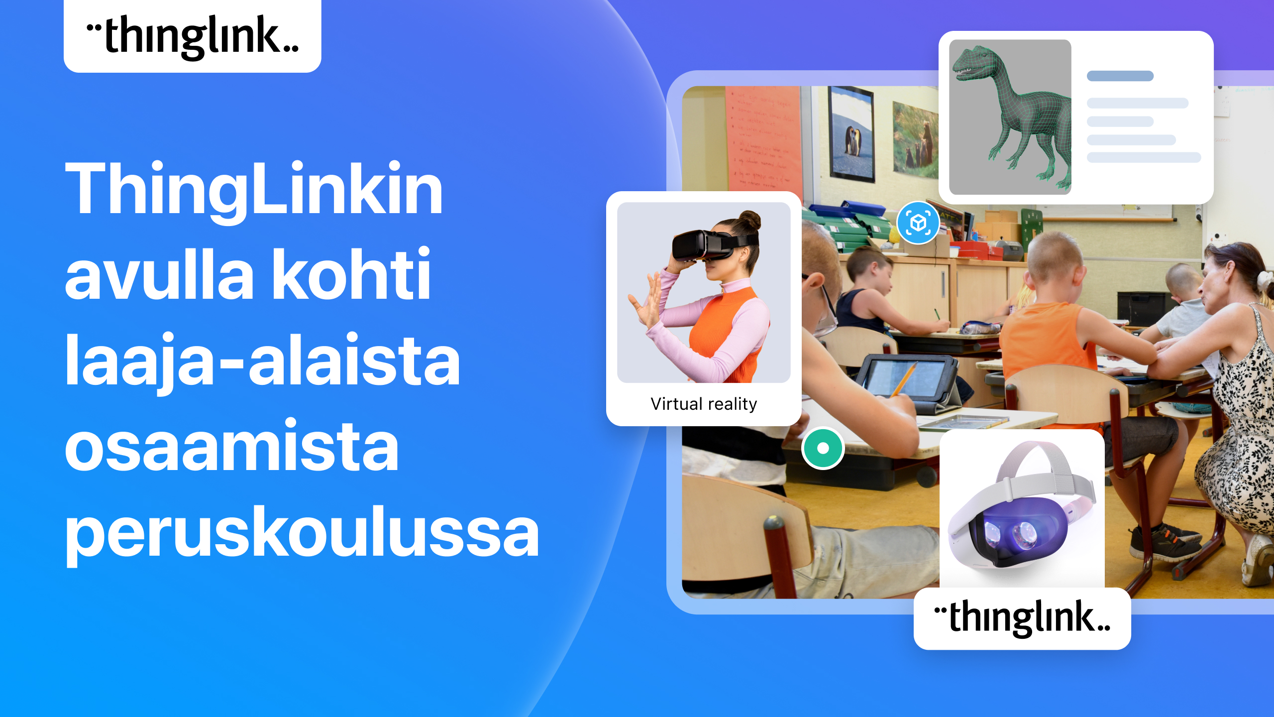 Featured picture of post "Tampereen ammattikorkeakoulussa hoitajien digitaitoja harjoitellaan virtuaalikylässä ThingLinkillä"